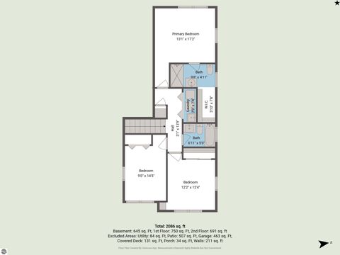 Tiny photo for 1212 Bailey Street, Benzonia, MI 49616 (MLS # 1945184)