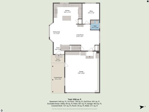 Tiny photo for 1212 Bailey Street, Benzonia, MI 49616 (MLS # 1945184)