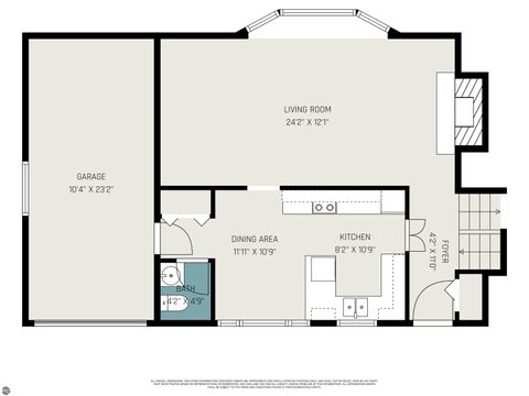 Tiny photo for 937 Riverview Drive, Alma, MI 48801 (MLS # 1945384)