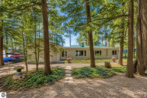 Tiny photo for 4658 Lakeview Drive, Interlochen, MI 49643 (MLS # 1948465)