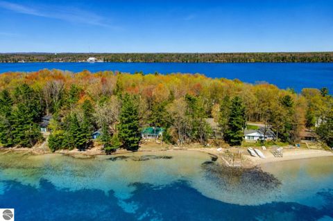 Tiny photo for 4658 Lakeview Drive, Interlochen, MI 49643 (MLS # 1948465)