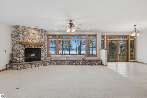 Tiny photo for 410 Golden Beach Drive, Kewadin, MI 49648 (MLS # 1943423)