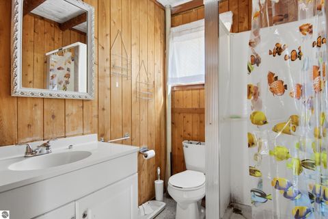 Tiny photo for 410 Golden Beach Drive, Kewadin, MI 49648 (MLS # 1943423)