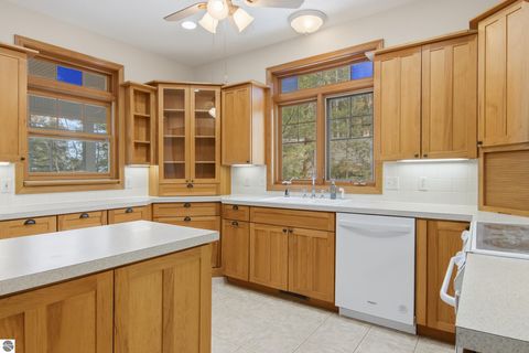 Tiny photo for 410 Golden Beach Drive, Kewadin, MI 49648 (MLS # 1943423)