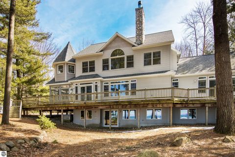 Tiny photo for 410 Golden Beach Drive, Kewadin, MI 49648 (MLS # 1943423)