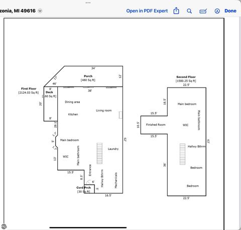 Tiny photo for 7753 Woodland Drive, Honor, MI 49640 (MLS # 1943919)