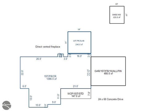 Tiny photo for 155 Anna Drive, Tawas City, MI 48763 (MLS # 1948408)