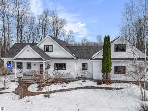 Photo of 4077 E Yule Tree Lane, Lake Leelanau, MI 49653 (MLS # 1943494)