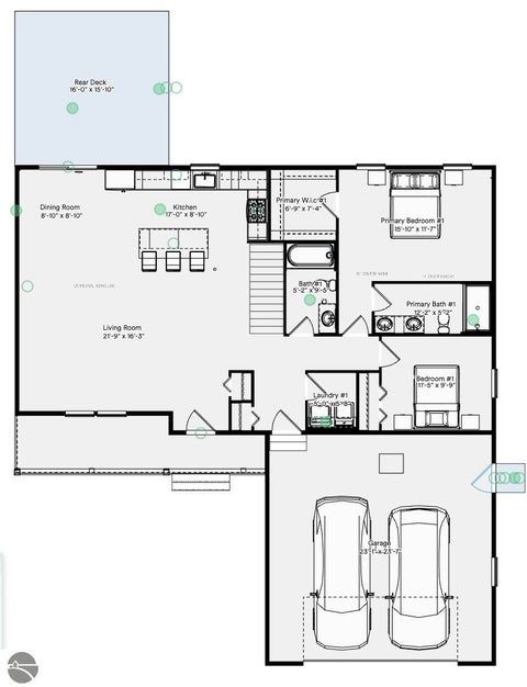 Tiny photo for 4440 LaMarche Circle, Traverse City, MI 49685 (MLS # 1952016)