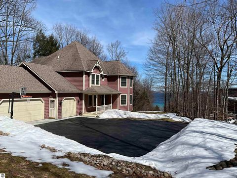 Photo of 10057 E Leeward Shores Drive, Traverse City, MI 49684 (MLS # 1942476)