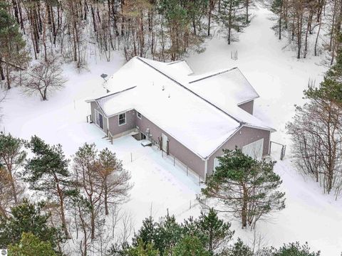 Tiny photo for 8530 Homestead Road, Benzonia, MI 49616 (MLS # 1941743)