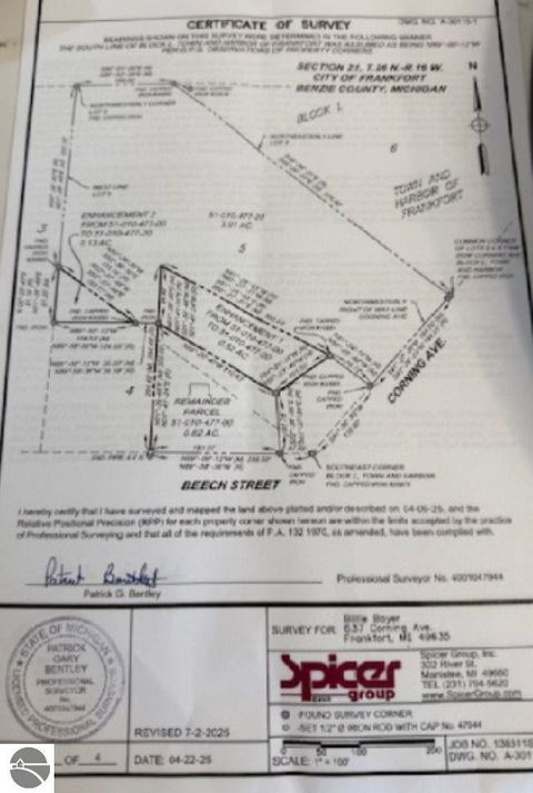 Tiny photo for 925 Beech Street, Frankfort, MI 49635 (MLS # 1945089)