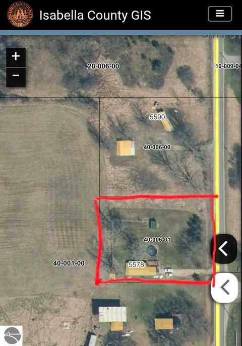 Tiny photo for 5578 S Crawford Road, Mt Pleasant, MI 48858 (MLS # 1943932)