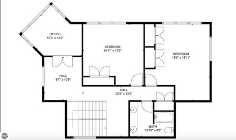Tiny photo for 2755 Shore Wood Drive, Traverse City, MI 49686 (MLS # 1948128)