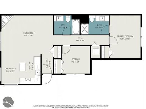 Tiny photo for 2100 W Schuss Mountain Drive #310, Bellaire, MI 49615 (MLS # 1947665)