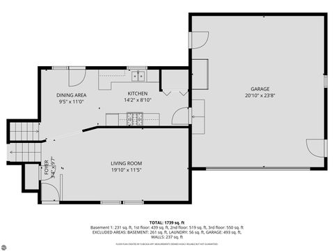 Tiny photo for 4632 E M-55, Cadillac, MI 49601 (MLS # 1942186)