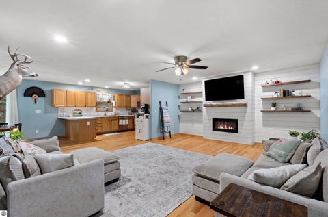Tiny photo for 20680 Cinder RD, Interlochen, MI 49643 (MLS # 1949692)