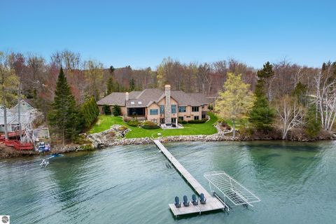 Tiny photo for 1165 N West Torch Lake Drive, Kewadin, MI 49648 (MLS # 1944658)