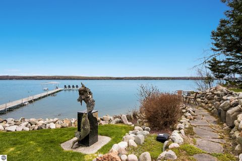 Tiny photo for 1165 N West Torch Lake Drive, Kewadin, MI 49648 (MLS # 1944658)