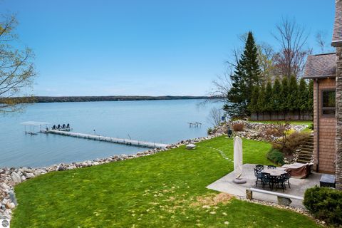 Tiny photo for 1165 N West Torch Lake Drive, Kewadin, MI 49648 (MLS # 1944658)