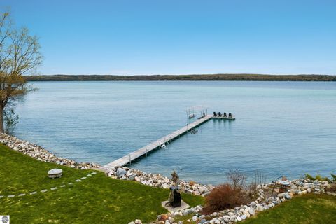 Tiny photo for 1165 N West Torch Lake Drive, Kewadin, MI 49648 (MLS # 1944658)
