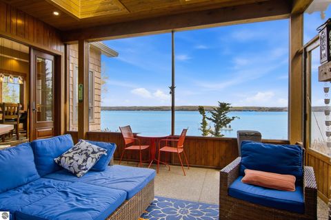 Tiny photo for 1165 N West Torch Lake Drive, Kewadin, MI 49648 (MLS # 1944658)