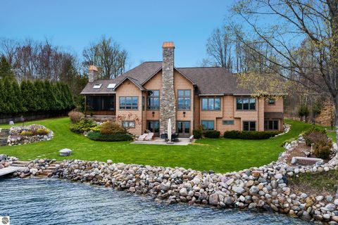 Tiny photo for 1165 N West Torch Lake Drive, Kewadin, MI 49648 (MLS # 1944658)