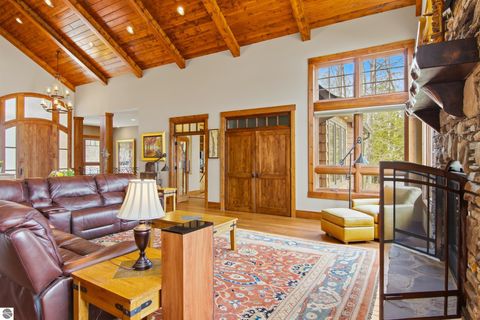 Tiny photo for 1165 N West Torch Lake Drive, Kewadin, MI 49648 (MLS # 1944658)
