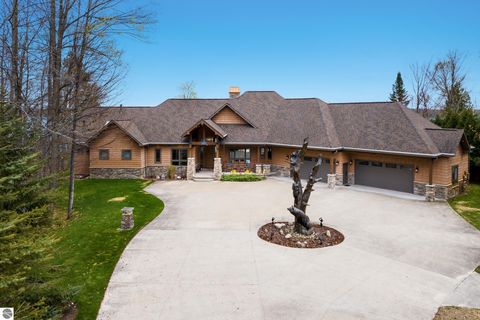 Tiny photo for 1165 N West Torch Lake Drive, Kewadin, MI 49648 (MLS # 1944658)