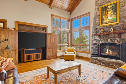 Tiny photo for 1165 N West Torch Lake Drive, Kewadin, MI 49648 (MLS # 1944658)
