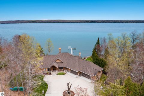 Tiny photo for 1165 N West Torch Lake Drive, Kewadin, MI 49648 (MLS # 1944658)