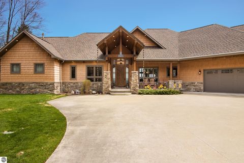 Tiny photo for 1165 N West Torch Lake Drive, Kewadin, MI 49648 (MLS # 1944658)