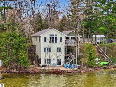Tiny photo for 4333 Lake Avenue, Interlochen, MI 49643 (MLS # 1944855)