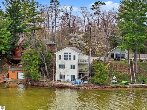 Tiny photo for 4333 Lake Avenue, Interlochen, MI 49643 (MLS # 1944855)