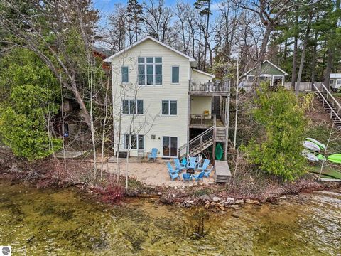 Tiny photo for 4333 Lake Avenue, Interlochen, MI 49643 (MLS # 1944855)