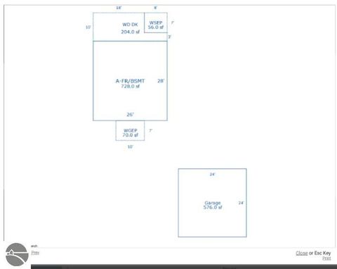 Tiny photo for 724 Lynn Drive, Roscommon, MI 48653 (MLS # 1944162)