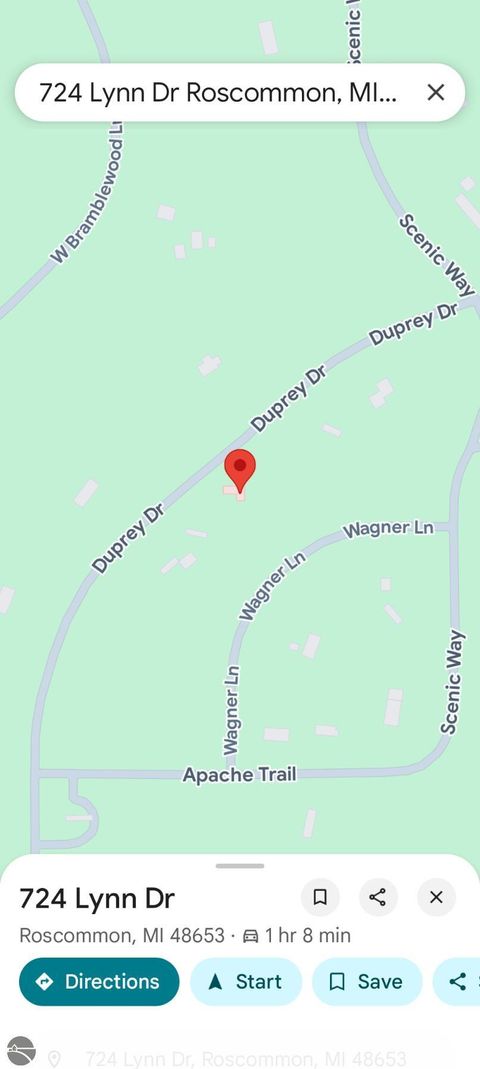 Tiny photo for 724 Lynn Drive, Roscommon, MI 48653 (MLS # 1944162)