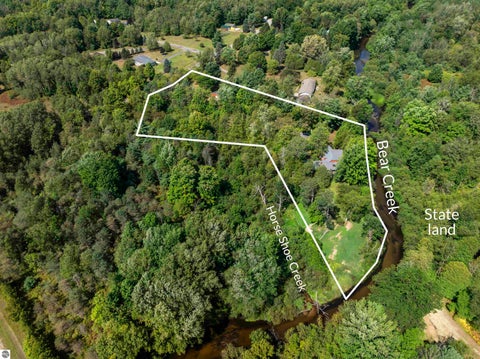 Tiny photo for 9095 Bear Creek Drive, Kaleva, MI 49645 (MLS # 1950119)