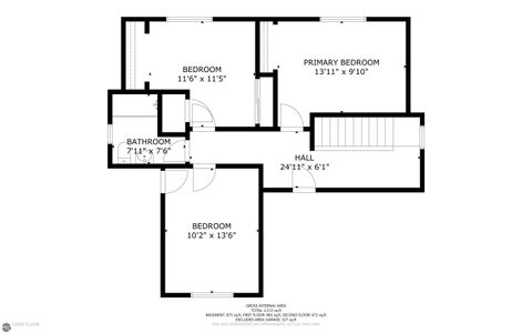 Tiny photo for 1524 Ridge, Mt Pleasant, MI 48858 (MLS # 1943578)