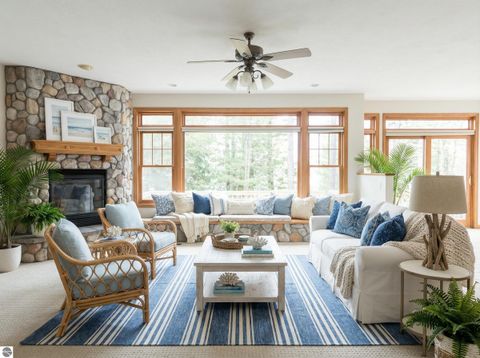 Tiny photo for 410 S Golden Beach Drive, Kewadin, MI 49648 (MLS # 1933860)