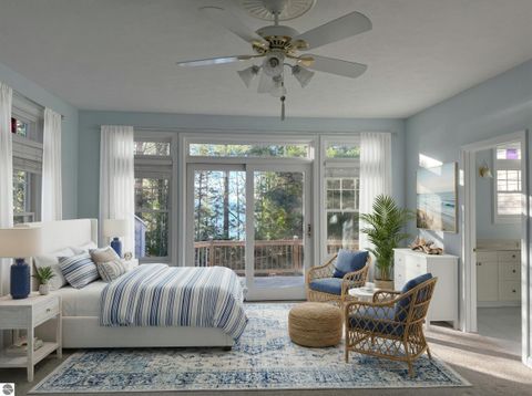 Tiny photo for 410 S Golden Beach Drive, Kewadin, MI 49648 (MLS # 1933860)