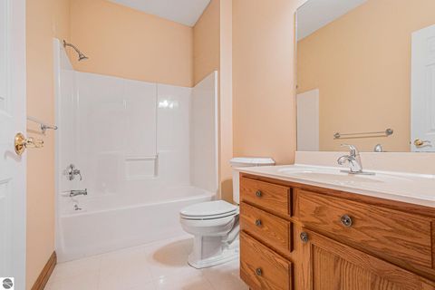 Tiny photo for 410 S Golden Beach Drive, Kewadin, MI 49648 (MLS # 1933860)