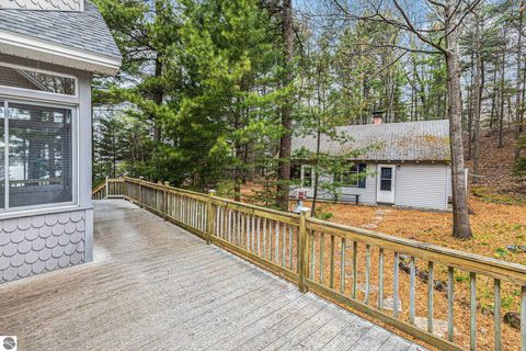 Tiny photo for 410 S Golden Beach Drive, Kewadin, MI 49648 (MLS # 1933860)