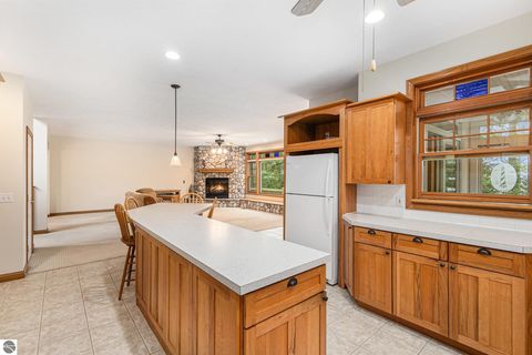 Tiny photo for 410 S Golden Beach Drive, Kewadin, MI 49648 (MLS # 1933860)
