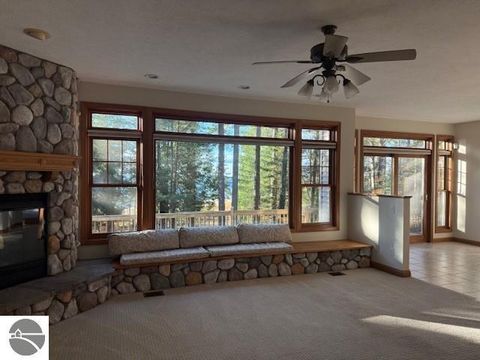 Tiny photo for 410 S Golden Beach Drive, Kewadin, MI 49648 (MLS # 1933860)