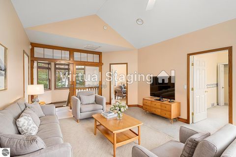 Tiny photo for 410 S Golden Beach Drive, Kewadin, MI 49648 (MLS # 1933860)