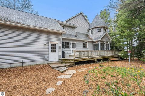 Tiny photo for 410 S Golden Beach Drive, Kewadin, MI 49648 (MLS # 1933860)
