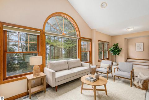 Tiny photo for 410 S Golden Beach Drive, Kewadin, MI 49648 (MLS # 1933860)