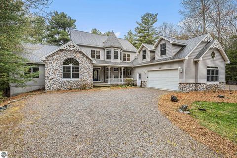 Tiny photo for 410 S Golden Beach Drive, Kewadin, MI 49648 (MLS # 1933860)