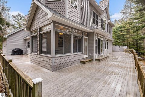 Tiny photo for 410 S Golden Beach Drive, Kewadin, MI 49648 (MLS # 1933860)